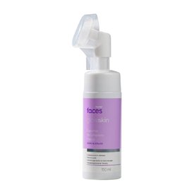 ESPUMA DE LIMPEZA FACIAL COM ÁCIDO GLICÓLICO PANVEL FACES GLOW SKIN 150ML