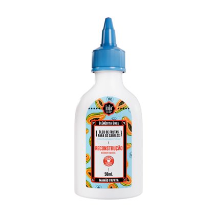 ÓLEO CAPILAR LOLA COSMETICS BE(M)DITA GHEE RECONSTRUÇÃO MAMÃO PAPAYA 50ML