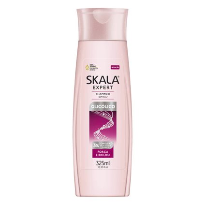 SHAMPOO SKALA GLICÓLICO FORÇA E BRILHO 325ML
