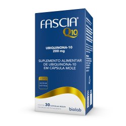 Suplemento Alimentar Fascia Q10 200mg 30 Cápsulas