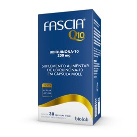 SUPLEMENTO ALIMENTAR FASCIA Q10 200MG 30 CÁPSULAS