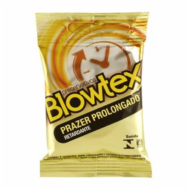 PRESERVATIVO BLOWTEX PRAZER PROLONGADO COM 3