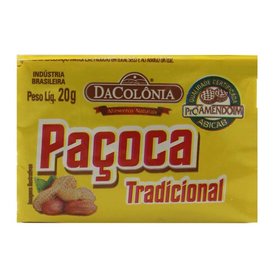 PAÇOCA TRADICIONAL DACOLONIA 18G