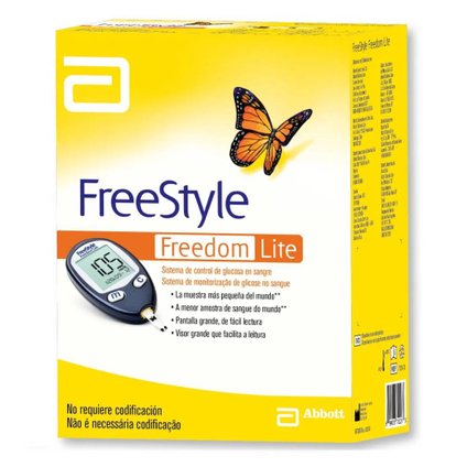 KIT MONITOR DE GLICEMIA FREESTYLE FREEDOM LITE
