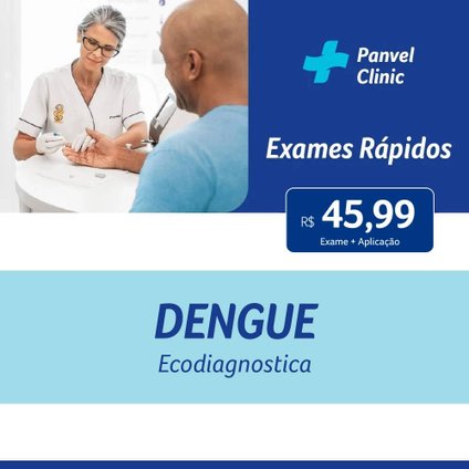 EXAME RÁPIDO DENGUE DUO ECODIAGNOSTICA