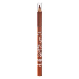 LÁPIS PARA CONTORNO LABIAL MARROM QUENTE PANVEL MAKE UP 1G