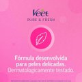 FOLHAS DEPILATÓRIAS CORPORAIS VEET PELE DELICADA 12 UNIDADES