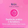 FOLHAS DEPILATÓRIAS CORPORAIS VEET PELE DELICADA 12 UNIDADES