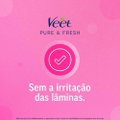 FOLHAS DEPILATÓRIAS CORPORAIS VEET PELE DELICADA 12 UNIDADES