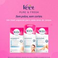 FOLHAS DEPILATÓRIAS AXILAS E VIRILHA VEET PELE DELICADA 16 UNIDADES
