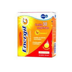 Energil C 1g 30 Comprimidos Efervescentes