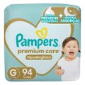 FRALDA PAMPERS PREMIUM CARE MAX G COM 94 UNIDADES