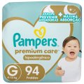 FRALDA PAMPERS PREMIUM CARE G 94 UNIDADES