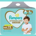 FRALDA PAMPERS PREMIUM CARE XXXG 72 UNIDADES