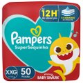 FRALDA PAMPERS SUPERSEQUINHA XXG COM 50 UNIDADES