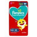 FRALDA PAMPERS SUPERSEQUINHA XXG COM 50 UNIDADES
