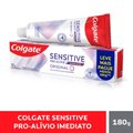 CREME DENTAL COLGATE SENSITIVE PRO ALÍVIO IMEDIATO ORIGINAL 180G