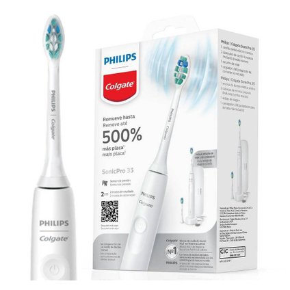 ESCOVA DE DENTE ELÉTRICA PHILIPS COLGATE SONICPRO 35