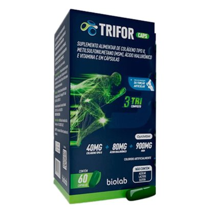 SUPLEMENTO ALIMENTAR TRIFOR CAPS 60 CÁPSULAS