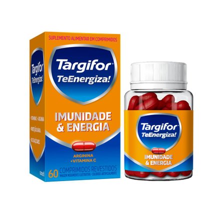 SUPLEMENTO ALIMENTAR TARGIFOR TE ENERGIZA 500MG 60 COMPRIMIDOS