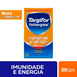 Suplemento Alimentar Targifor Te Energiza 500mg 30 Comprimidos