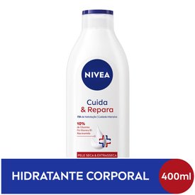 HIDRATANTE CORPORAL NIVEA CUIDA E REPARA PELE SECA E EXTRASSECA 400ML