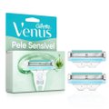 CARGA PARA APARELHO DEPILATÓRIO GILLETTE VENUS PELE SENSÍVEL COM 2 UNIDADES