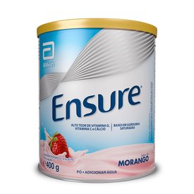 SUPLEMENTO NUTRICIONAL ENSURE MORANGO 400G