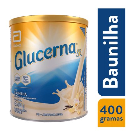 SUPLEMENTO NUTRICIONAL GLUCERNA SR BAUNILHA 400G