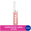 HIDRATANTE LABIAL NUTRITIVO NIVEA LIP OIL BRILHO ROSÉ 5,5ML