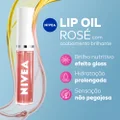 HIDRATANTE LABIAL NUTRITIVO NIVEA LIP OIL BRILHO ROSÉ 5,5ML