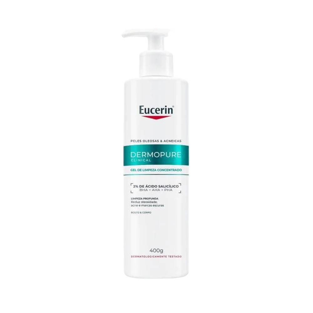 Gel De Limpeza Facial Eucerin Dermopure Clinical Concentrado 400ml