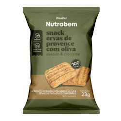 Snack Integral Ervas De Provence E Azeite De Oliva 23g