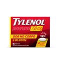 TYLENOL PARACETAMOL 750MG DOR NO CORPO E ARTRITE 30 COMPRIMIDOS