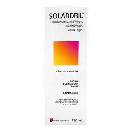 SOLARDRIL LOÇÃO 120ML UNIÃO QUÍMICA