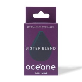ESPONJA PARA MAQUIAGEM OCÉANE SISTER BLEND VERDE 1 UNIDADE
