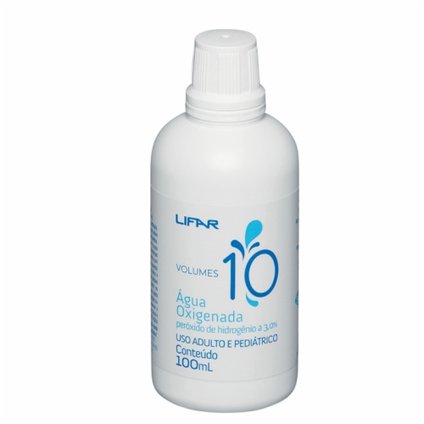 ÁGUA OXIGENADA LIFAR 10 VOLUMES 100ML