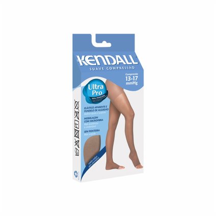 MEIA CALÇA SEM COMPRESSÃO KENDALL SEM PONTEIRA  MEL MÉDIO