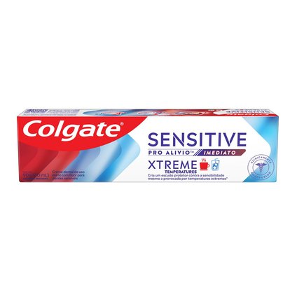 KIT CREME DENTAL COLGATE SENSITIVE PRO ALÍVIO IMEDIATO XTREME TEMPERATURES 3 UNIDADES 90G CADA