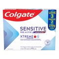 KIT CREME DENTAL COLGATE SENSITIVE PRO ALÍVIO IMEDIATO XTREME TEMPERATURES 3 UNIDADES 90G CADA