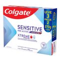 KIT CREME DENTAL COLGATE SENSITIVE PRO ALÍVIO IMEDIATO XTREME TEMPERATURES 3 UNIDADES 90G CADA