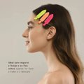 PRESILHAS DE CABELO OCÉANE EDITION HAIR CLIP AMARELO 2 UNIDADES