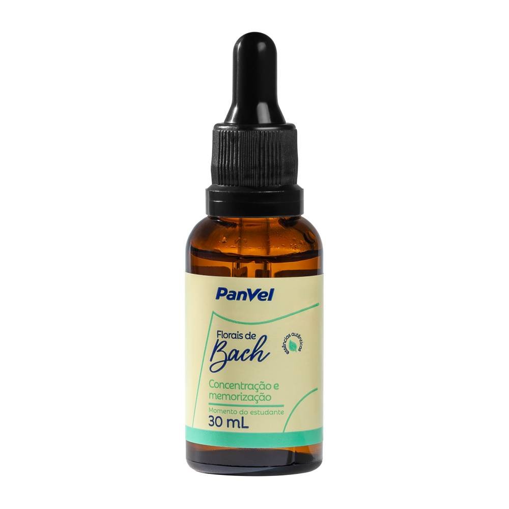 Florais De Bach Concentração E Memorização Momento Do Estudante Panvel 30ml