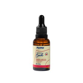 FLORAIS DE BACH RESGATE URGÊNCIAS FASE DE RESGATE E EMERGÊNCIA PANVEL 30ML