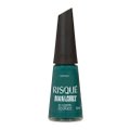 ESMALTE VERDE ESCURO RISQUÉ MANICORES SE LIBERTA DO BÁSICO CREMOSO 8ML