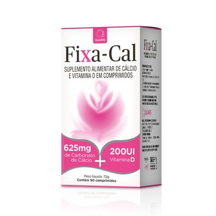 FIXA CAL CÁLCIO 625MG 90 COMPRIMIDOS