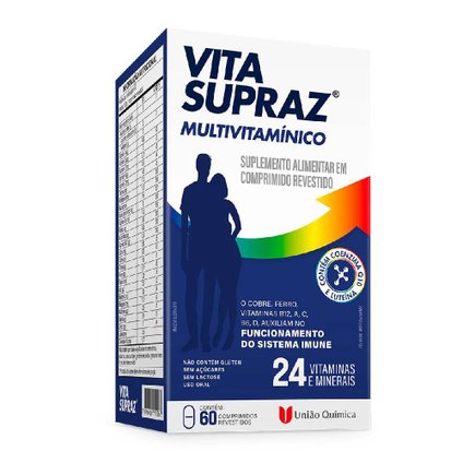SUPLEMENTO ALIMENTAR VITA SUPRAZ 60 COMPRIMIDOS