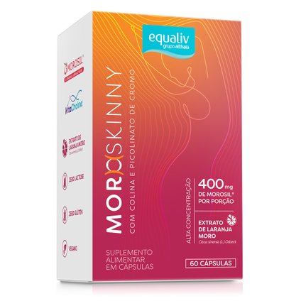 MORO SKINNY (MOROSIL) 400MG EQUALIV 60 CÁPSULAS