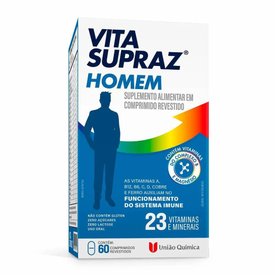 SUPLEMENTO ALIMENTAR VITA SUPRAZ HOMEM 60 COMPRIMIDOS