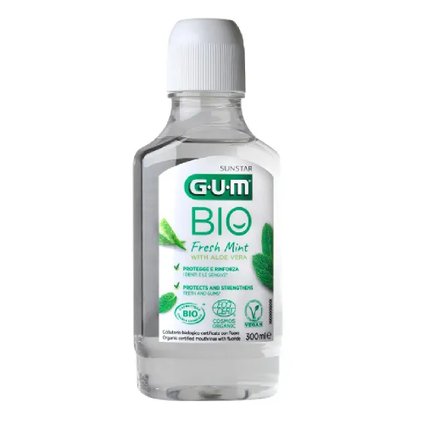 ENXAGUANTE BUCAL GUM BIO FRESH MINT 300ML